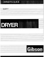 Preview for 1 page of Gibson DE24P2 series Owner'S Manual