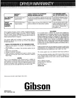 Предварительный просмотр 16 страницы Gibson DE27A7-X Owner'S Manual