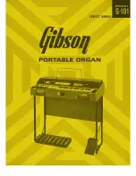 Предварительный просмотр 1 страницы Gibson G-101 Service Manual