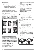 Предварительный просмотр 22 страницы Gibson GCG91226XA User Manual