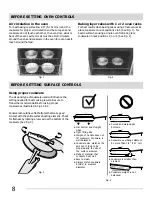 Предварительный просмотр 8 страницы Gibson GEF3015KWA Use & Care Manual