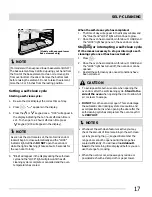 Предварительный просмотр 17 страницы Gibson GEF3015KWA Use & Care Manual