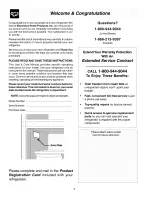 Preview for 2 page of Gibson GRT15B3BW1 Use & Care Manual