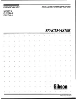 Gibson Spacemaster EL27M6-A Owner'S Manual предпросмотр