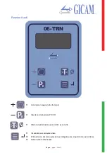 Предварительный просмотр 7 страницы Gicam 06-TRN User Manual