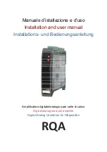 Предварительный просмотр 2 страницы Gicam RQA Installation And User Manual