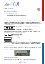 Предварительный просмотр 13 страницы Gicam WIN6 Manual