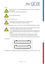 Предварительный просмотр 7 страницы Gicam WIN9 Manual