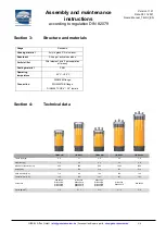 Предварительный просмотр 2 страницы Giebel Adsorber TB-RV Assembly And Maintenance Instructions