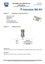 Giebel ME-RV Assembly And Maintenance Instructions preview