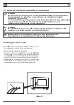 Предварительный просмотр 114 страницы GIERRE BAKETEK 0564E Series Instructions For Installation, Use And Maintenance Manual