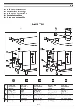 Preview for 162 page of GIERRE BAKETEK 0564E Series Instructions For Installation, Use And Maintenance Manual