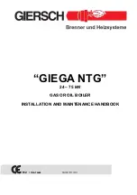 Предварительный просмотр 1 страницы Giersch GIEGA NTG Assembly, Installation And Maintenance Handbook