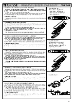 Preview for 11 page of GIESSE 01160 Fitting Instructions Manual