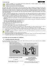 Предварительный просмотр 18 страницы GIESSE 07888 Instruction And Installation Manual