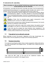 Предварительный просмотр 25 страницы GIESSE 07891 Instruction Manual