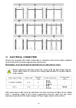 Предварительный просмотр 45 страницы GIESSE RACK MAX 650 Instruction And Installation Manual