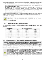 Предварительный просмотр 66 страницы GIESSE RACK MAX 650 Instruction And Installation Manual