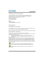 Preview for 4 page of Gifas ApolloLIGHT Operating Instructions Manual