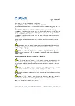 Preview for 10 page of Gifas ApolloLIGHT Operating Instructions Manual