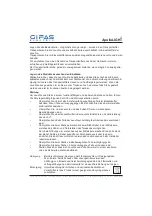 Предварительный просмотр 12 страницы Gifas ApolloLIGHT Operating Instructions Manual