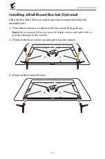 Предварительный просмотр 16 страницы GIGA-BYTE TECHNOLOGY AORUS FO48U User Manual