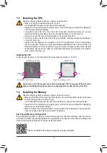 Предварительный просмотр 9 страницы GIGA-BYTE TECHNOLOGY B460M D2V User Manual