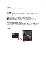 Предварительный просмотр 2 страницы GIGA-BYTE TECHNOLOGY B560I AORUS PRO AX User Manual