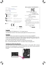 Предварительный просмотр 2 страницы GIGA-BYTE TECHNOLOGY GA-A320M-H User Manual