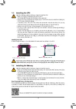 Preview for 9 page of GIGA-BYTE TECHNOLOGY GA-B250-HD3P User Manual