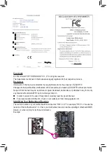 Предварительный просмотр 2 страницы GIGA-BYTE TECHNOLOGY GA-F2A68HM-DS2H User Manual