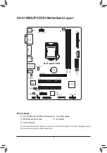 Preview for 4 page of GIGA-BYTE TECHNOLOGY GA-H110M-S2PV DDR3 User Manual