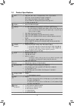 Preview for 6 page of GIGA-BYTE TECHNOLOGY GA-H110M-S2PV DDR3 User Manual