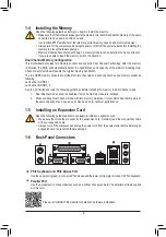 Предварительный просмотр 9 страницы GIGA-BYTE TECHNOLOGY GA-H110M-WW User Manual