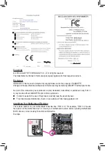 Предварительный просмотр 2 страницы GIGA-BYTE TECHNOLOGY GA-H110TN User Manual