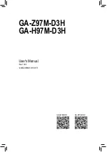 GIGA-BYTE TECHNOLOGY GA-H97M-D3H User Manual предпросмотр