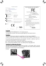 Предварительный просмотр 2 страницы GIGA-BYTE TECHNOLOGY GA-IMBLAP3450 User Manual