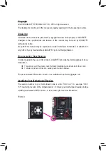 Предварительный просмотр 3 страницы GIGA-BYTE TECHNOLOGY GA-X99-Ultra Gaming User Manual