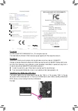 Предварительный просмотр 2 страницы GIGA-BYTE TECHNOLOGY GA-Z270-HD3P User Manual