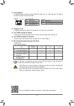 Предварительный просмотр 11 страницы GIGA-BYTE TECHNOLOGY H310N 2.0 User Manual