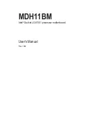 Предварительный просмотр 1 страницы GIGA-BYTE TECHNOLOGY MDH11BM User Manual