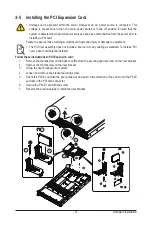 Предварительный просмотр 31 страницы GIGA-BYTE TECHNOLOGY R281-3C0 User Manual