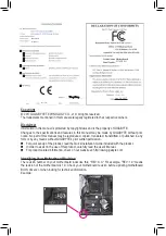 Предварительный просмотр 2 страницы GIGA-BYTE TECHNOLOGY Z370XP SLI User Manual