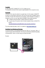 Preview for 2 page of GIGA-BYTE TECHNOLOGY Z790 AERO G User Manual