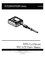 GIGA-TMS MFR200 User Manual preview