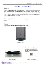 Предварительный просмотр 8 страницы GIGA-TMS TA500 Hardware User'S Manual