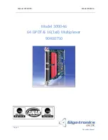 Giga-tronics ASCOR 3000-46 Operation Manual preview