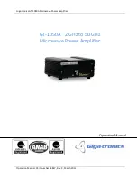 Giga-tronics GT-1050A Operation Manual предпросмотр