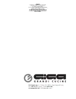 Preview for 20 page of GIGA C1W Instructions For Installation, Use And Maintenance Manual