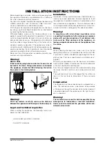 Preview for 7 page of GIGA CBE4 Instructions For Installation, Use And Maintenance Manual